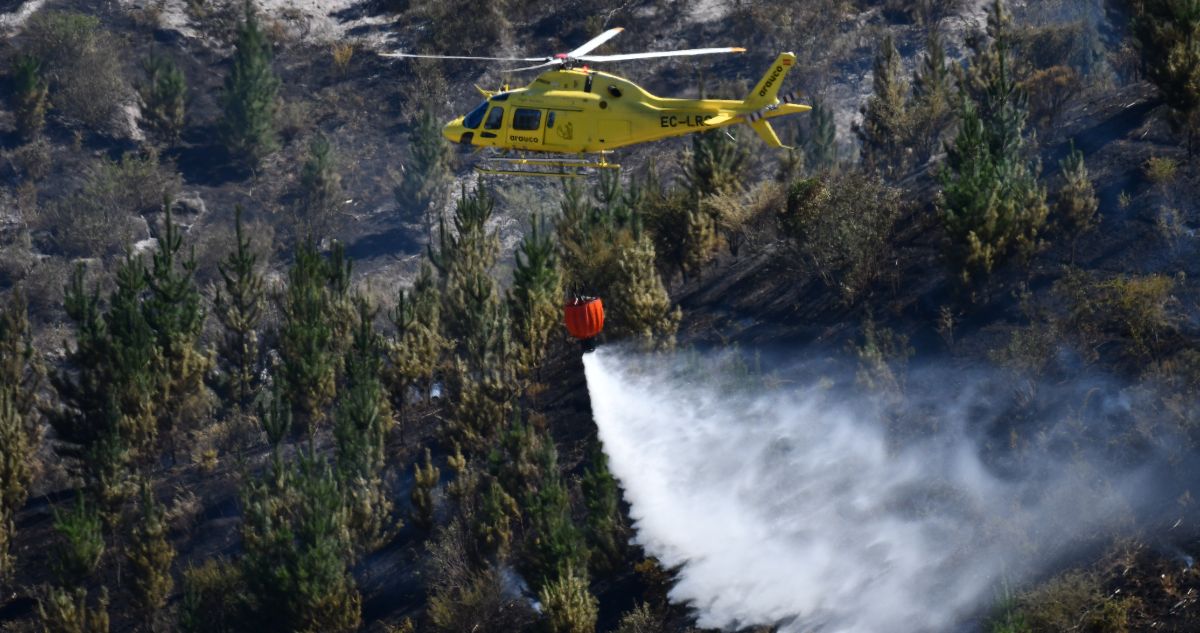 Alerta Roja en Ñuble: cinco incendios avanzan simultáneamente y afectan miles de hectáreas