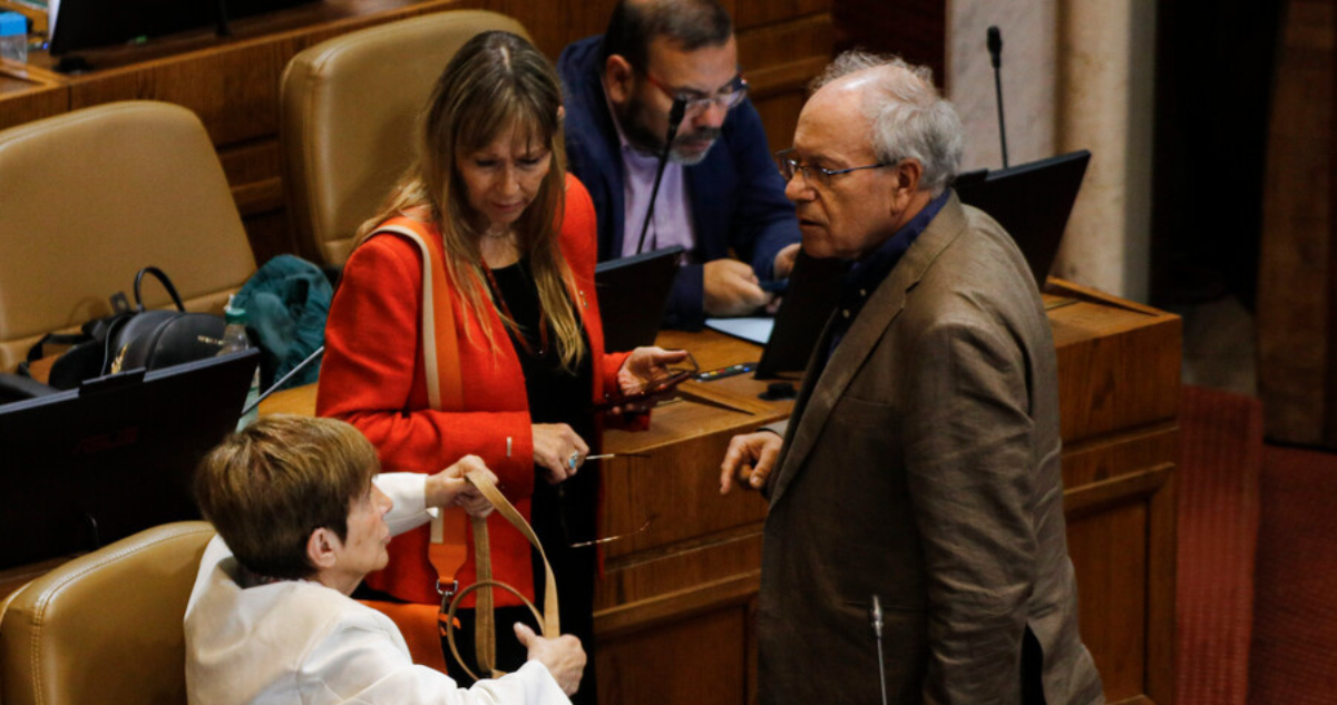 Ana María Gazmuri, Carmen Hertz y Tomás Hirsch, impulsores del proyecto de Ley