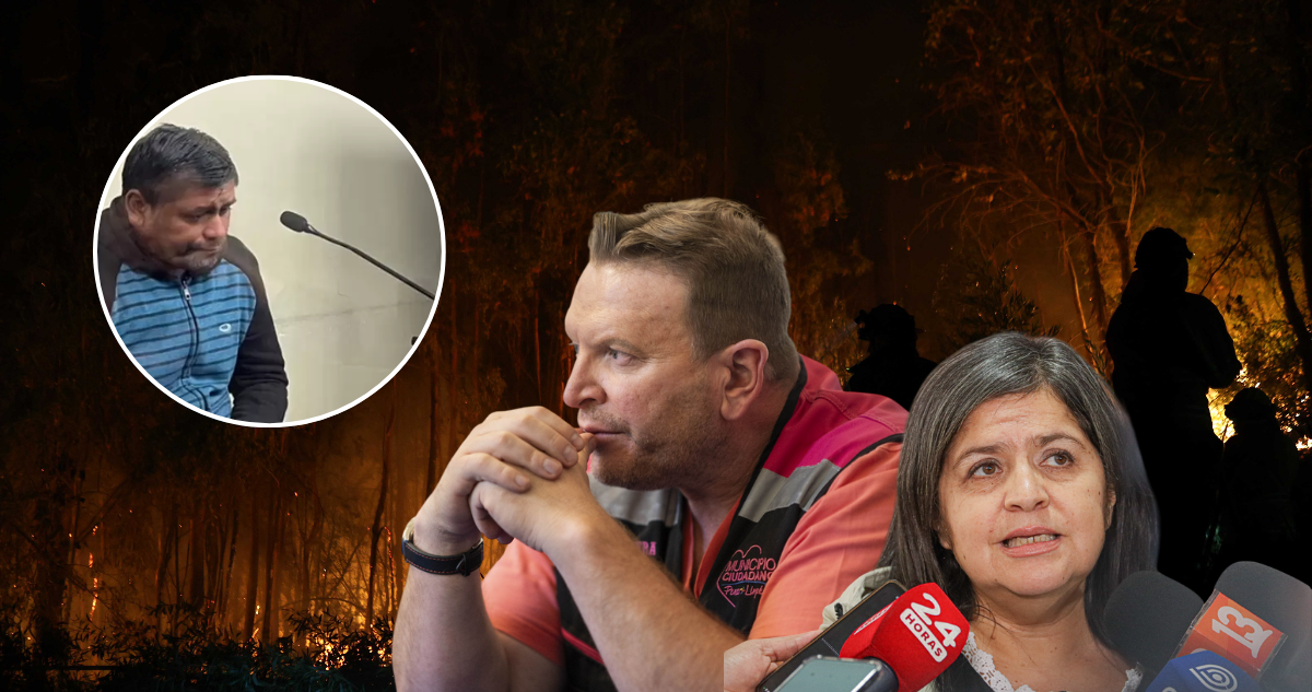 “Investigación miope”: reacciones cruzadas tras formalización de único imputado por megaincendio en Bío Bío