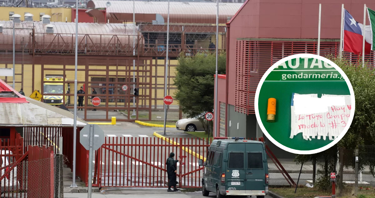 Investigan "lanzamientos" de cartucho de escopeta, drogas y teléfonos en cárcel de Puerto Montt