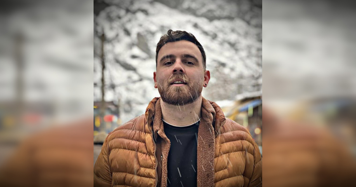 El manifestante iraní Erfan Soltani