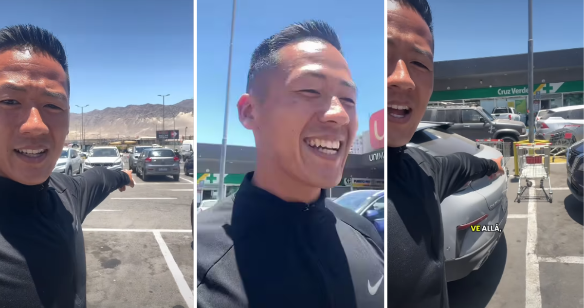 “Esta hueá está en todos lados”: Japonés sorprendido por mal hábito de chilenos en el supermercado