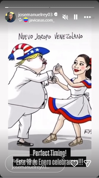 José Manuel Rey en Instagram