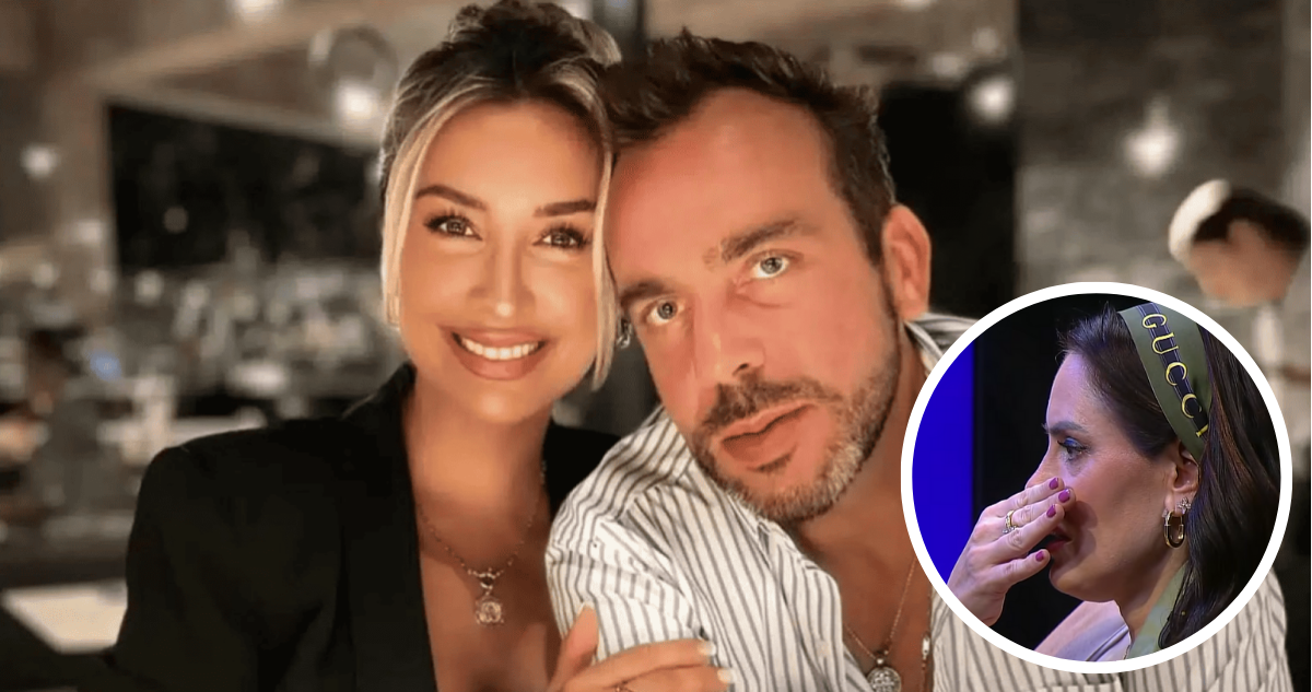 Cami Andrade junto a Kaminski y en miniatura Adriana Barrientos