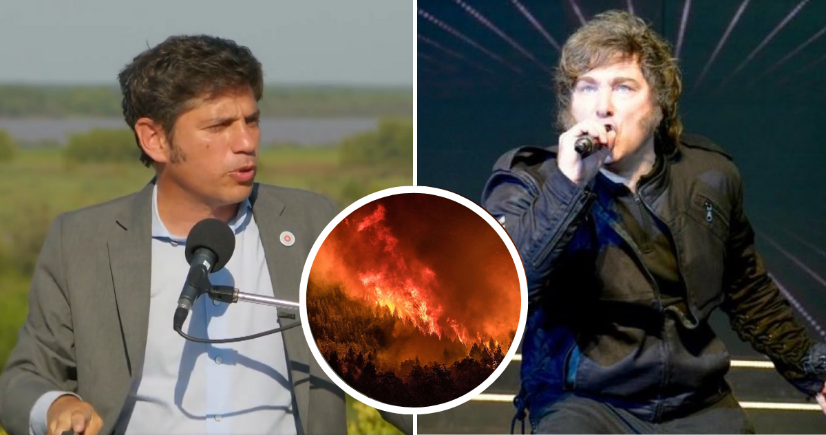 Kicillof contra Milei