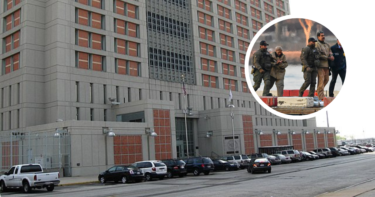 la cárcel de Brooklyn donde fue trasladado Maduro y pasaron El Chapo y Diddy Combs