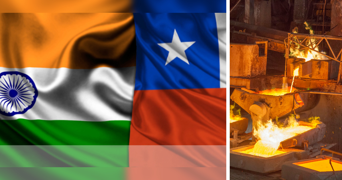 La India espera acceder a “enormes reservas” de minerales críticos de Chile mediante acuerdo comercial