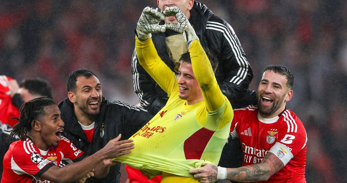 El portero Trubin reveló cómo se gestó su histórico gol en Champions League.