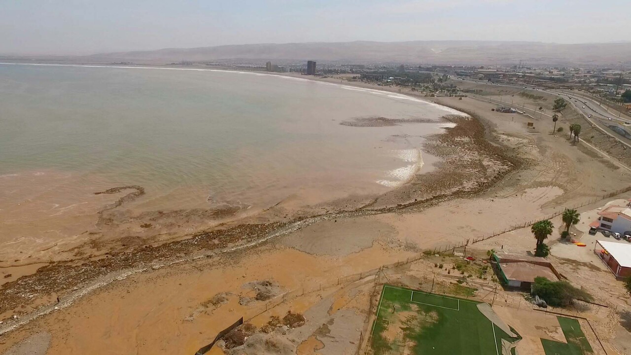 Lluvias en Arica provocan activación del río San José: Rutas A-109 y A-95 se encuentran cortadas