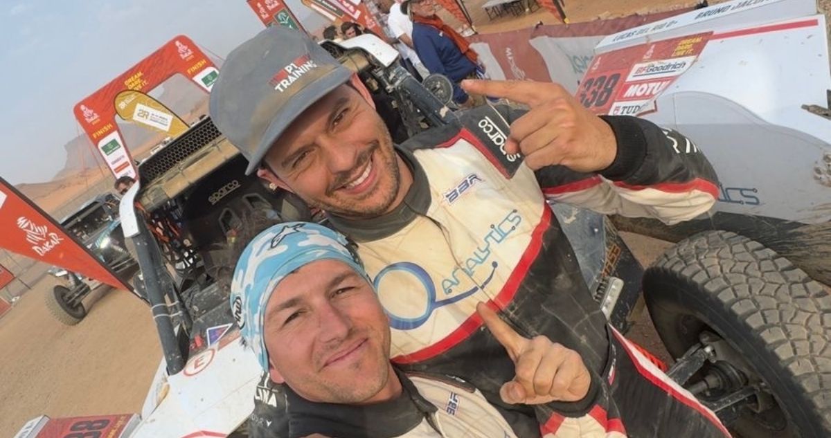 Lucas Del Río y Bruno Jacomy en el Dakar 2026