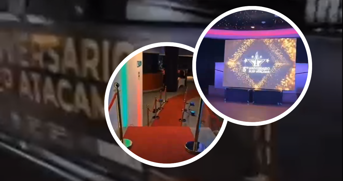 Capturas de video de lujosa fiesta en SLEP de Atacama.