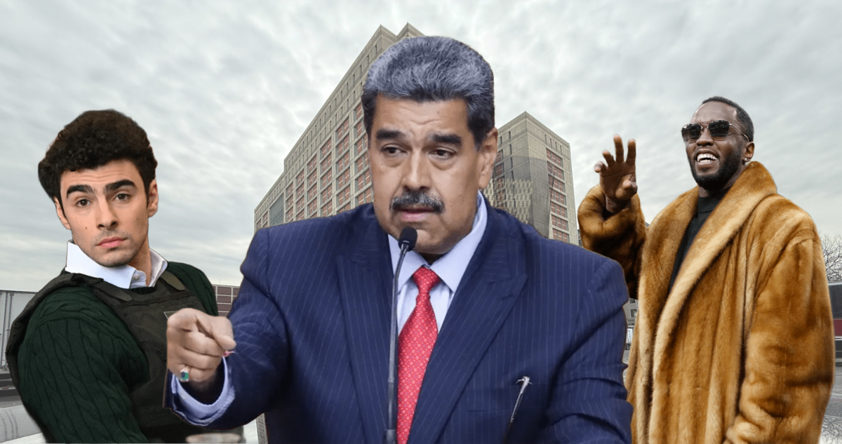 Nicolás Maduro, Luigi Manggione y Diddy Combs