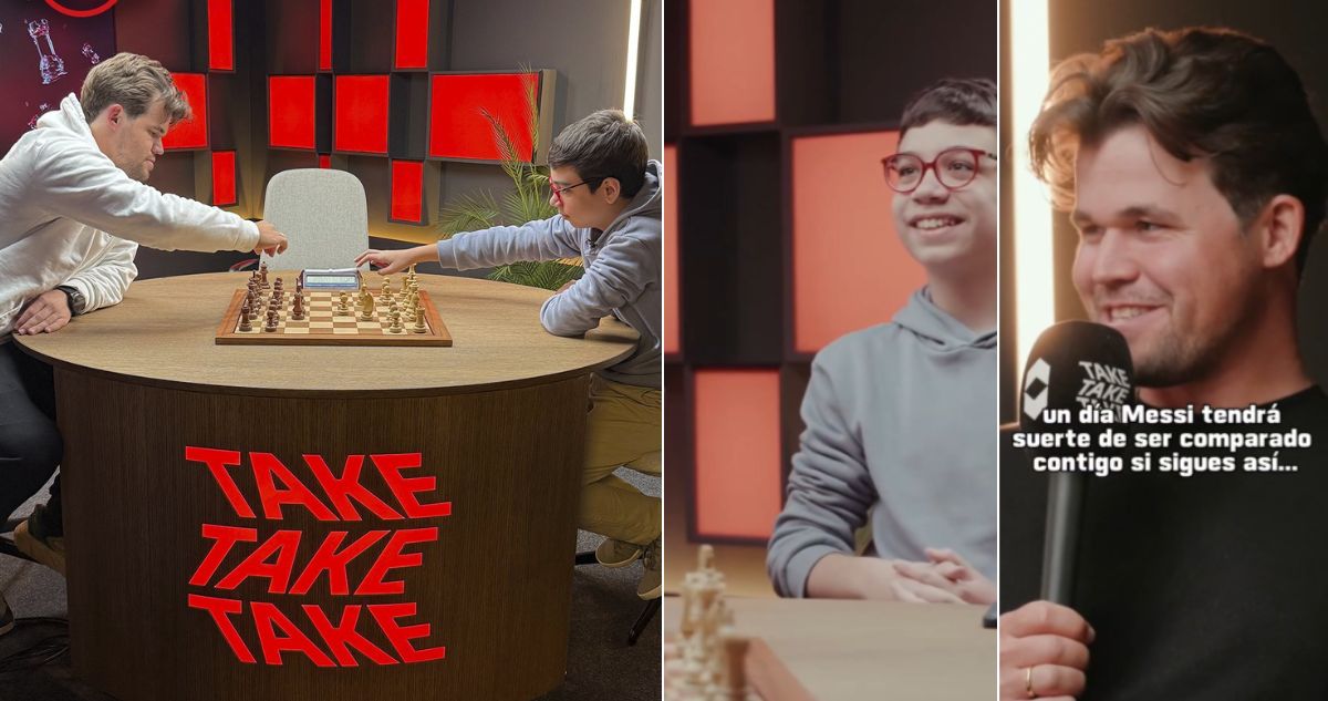 Magnus Carlsen y sus elogios al ajedrecista argentino de 12 años, Faustino Oro