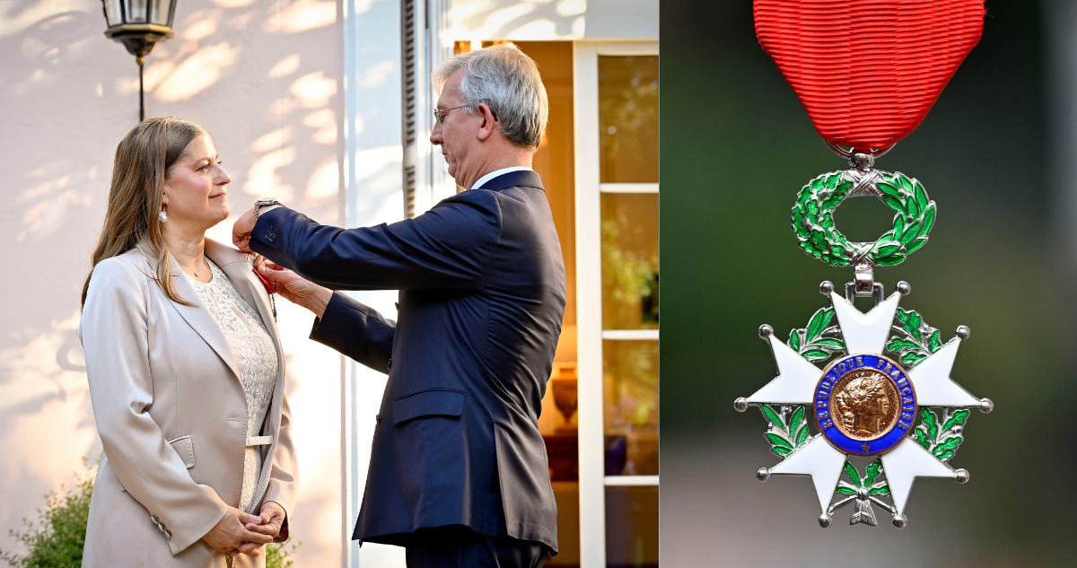 Directora general del Teatro Municipal de Santiago recibe la distinción ‘Legión de Honor’ de Francia