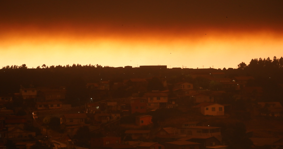 Megaincendios en Ñuble y Biobío