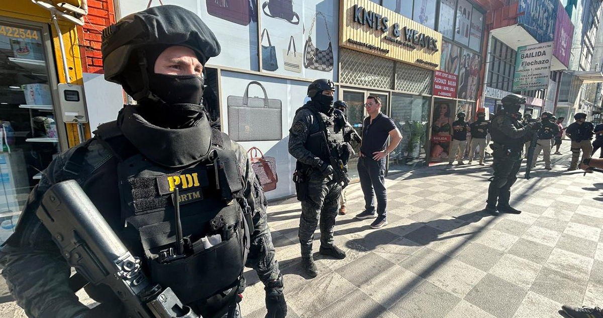 Megaoperativo en 5 regiones para capturar banda china: estafó 400 personas y defraudó 188 mil millones