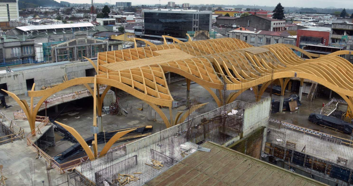 Locatarios de antiguo Mercado de Temuco esperan que obras definitivas partan el segundo semestre