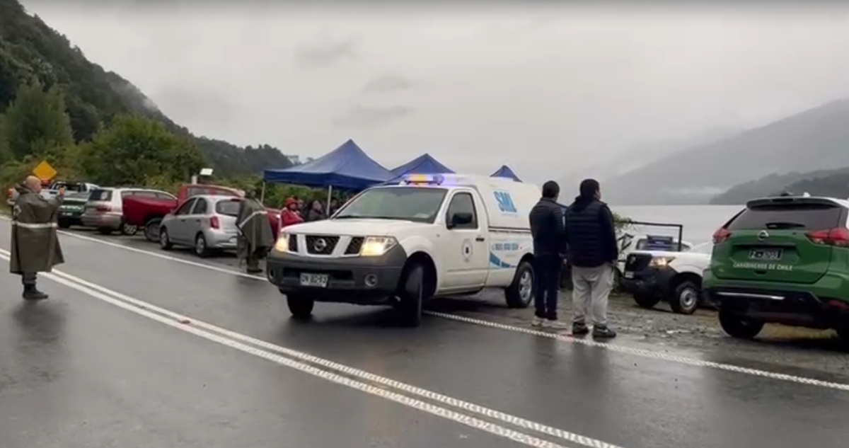 Naufragio de embarcación en Reloncaví