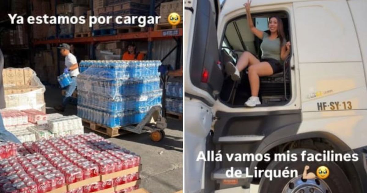 La millonaria ayuda de Naya Fácil: envió un camión completo para afectados por incendios forestales