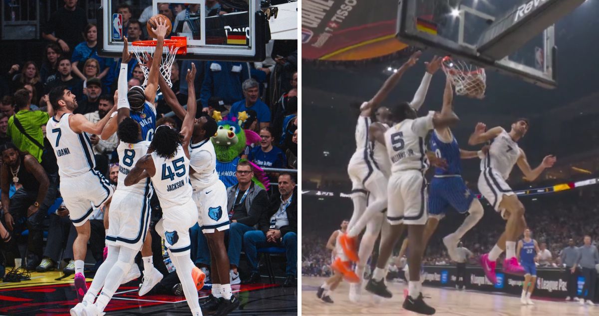 Anthony Black impactó con la volcada del año en la NBA.