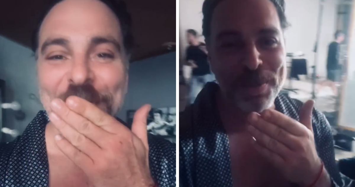 José Antonio Neme en capturas de video en redes