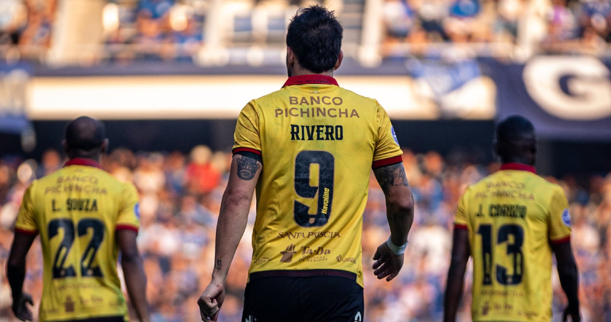 Octavio Rivero en el Barcelona de Ecuador