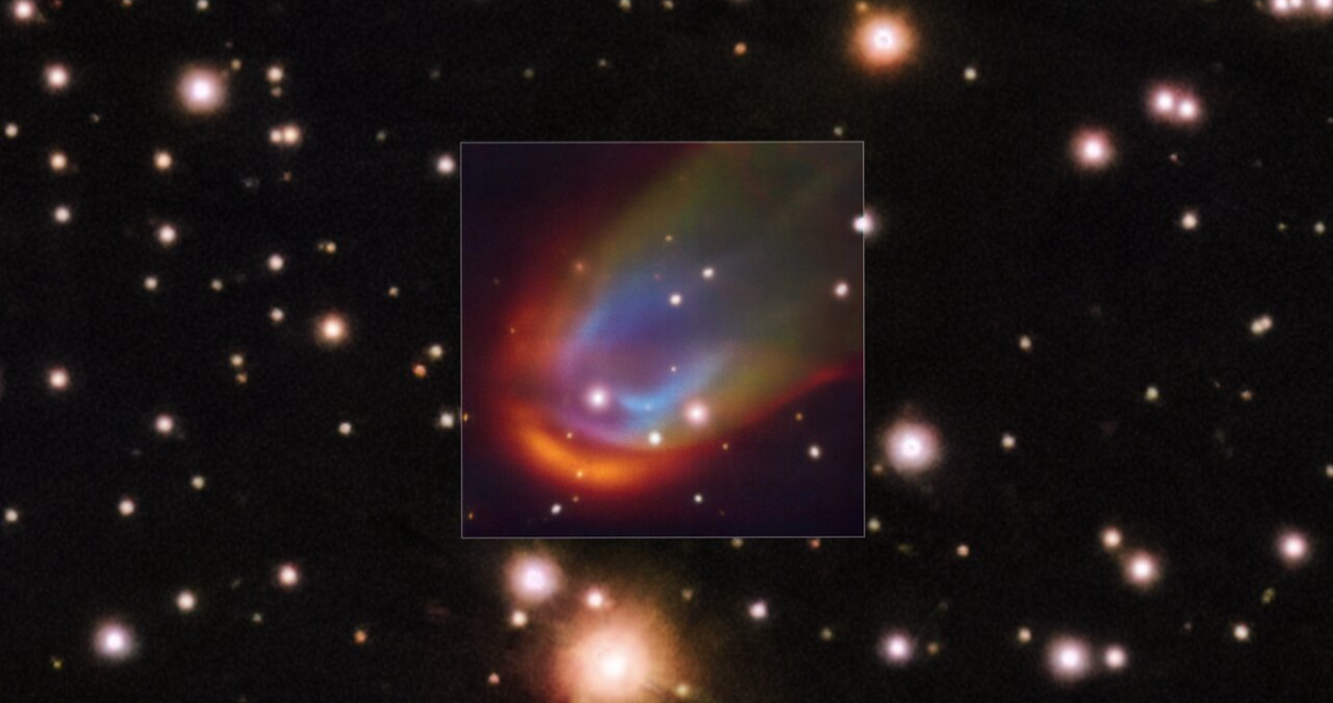 Captan una desconcertante onda de choque alrededor de una estrella muerta