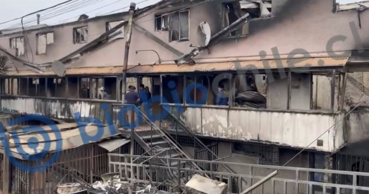 Lirquén: PDI llega hasta la población Ríos de Chile para realizar operativo de búsqueda tras incendio