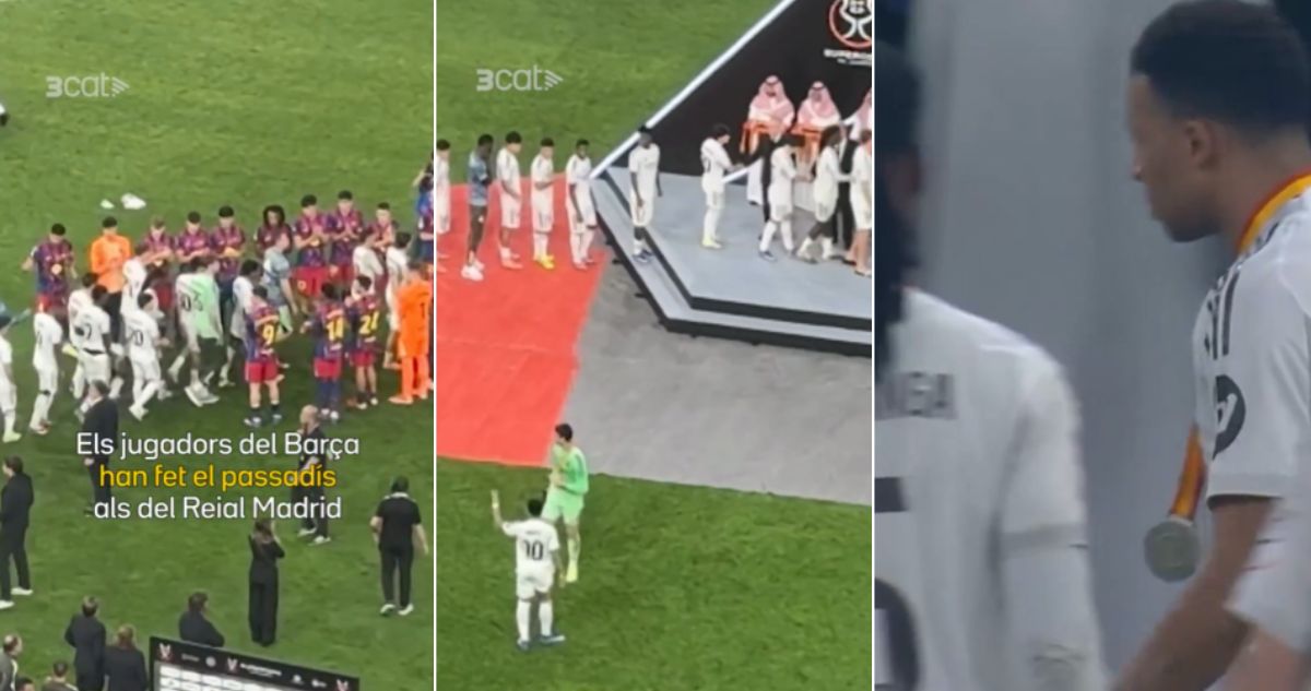 Kylian Mbappé y un gesto antideportivo en el Real Madrid-Barcelona que ha desatado polémica tras Supercopa de España