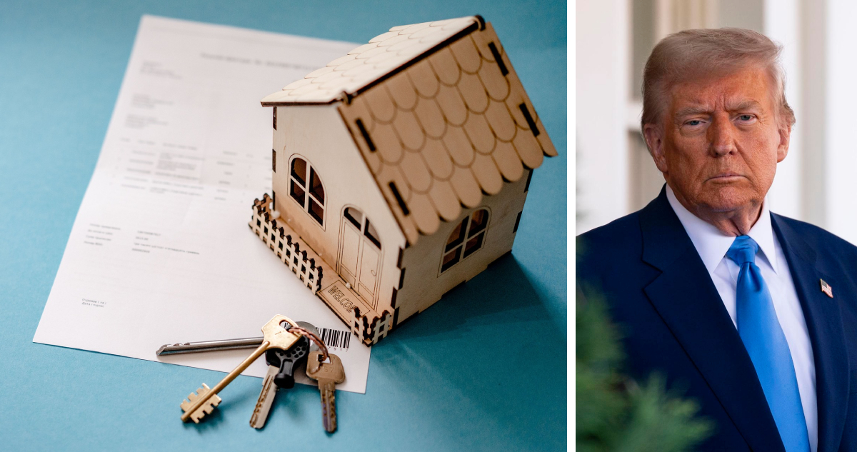Para volver al “sueño americano”: Trump se niega a que inversores institucionales compren viviendas