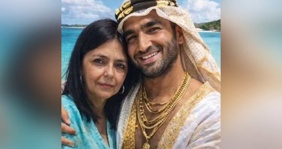 La presidente interina de Venezuela, Delcy Rodríguez, con su pareja Yussef Abou Nassif