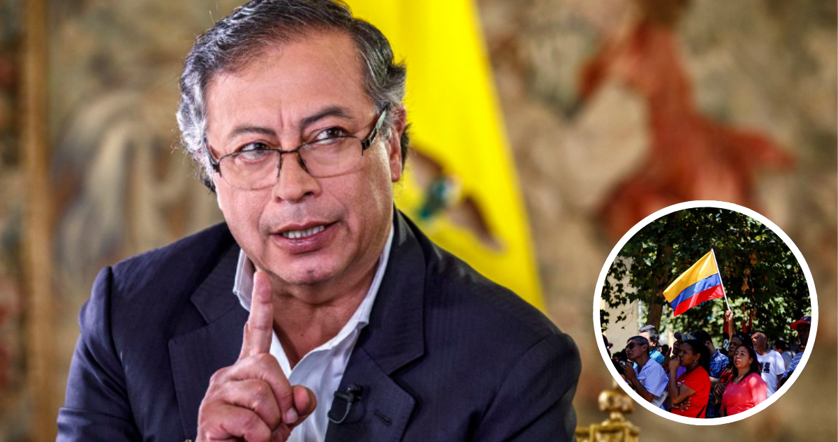 Gustavo Petro por migrantes colombianos