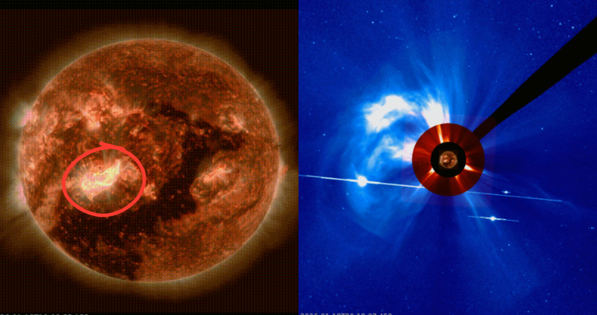 Así se vio la llamarada de clase X que estalló en el Sol y causó perturbaciones en la Tierra