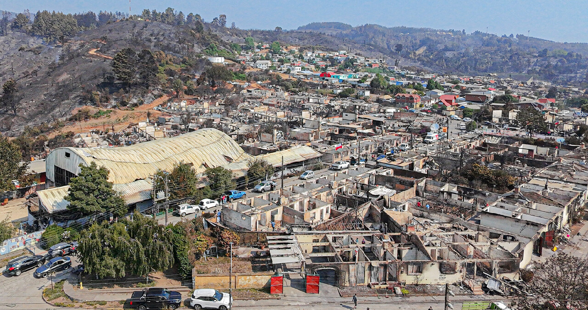 Por incendios: Tesorería podrá postergar cuotas de las contribuciones en comunas de Ñuble y Bío Bío
