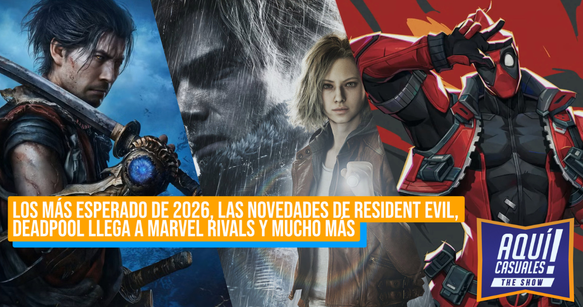 Los videojuegos que marcarán 2026, nuevos avances de Resident Evil Requiem y Deadpool llega a Marvel