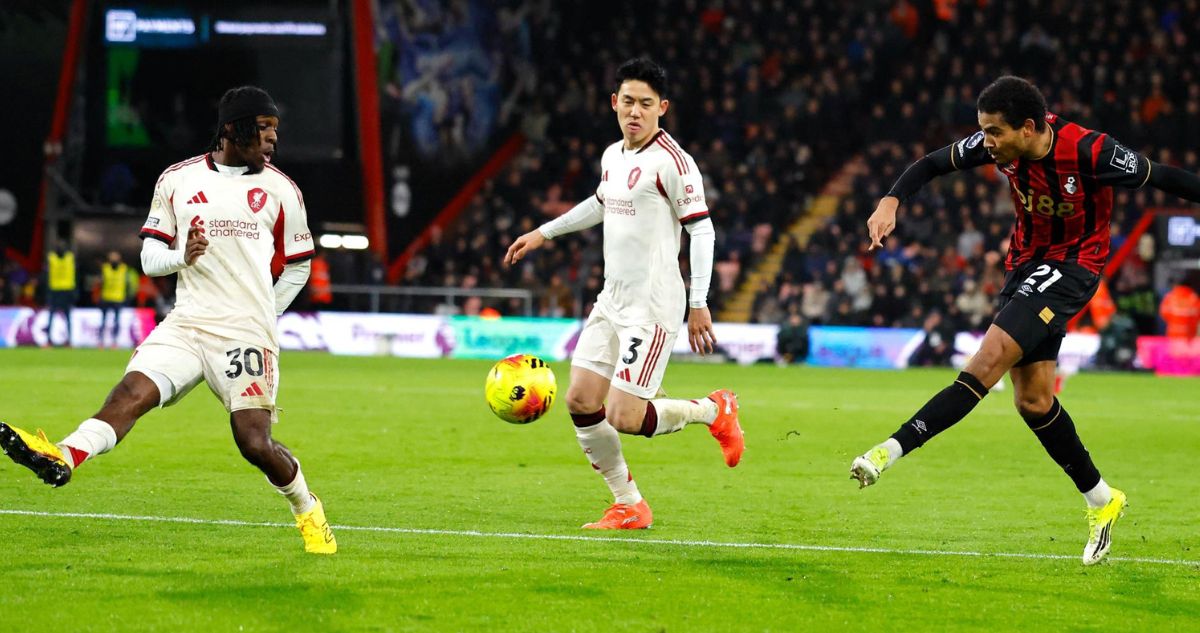 Liverpool perdió con Bournemouth por la Premier League.
