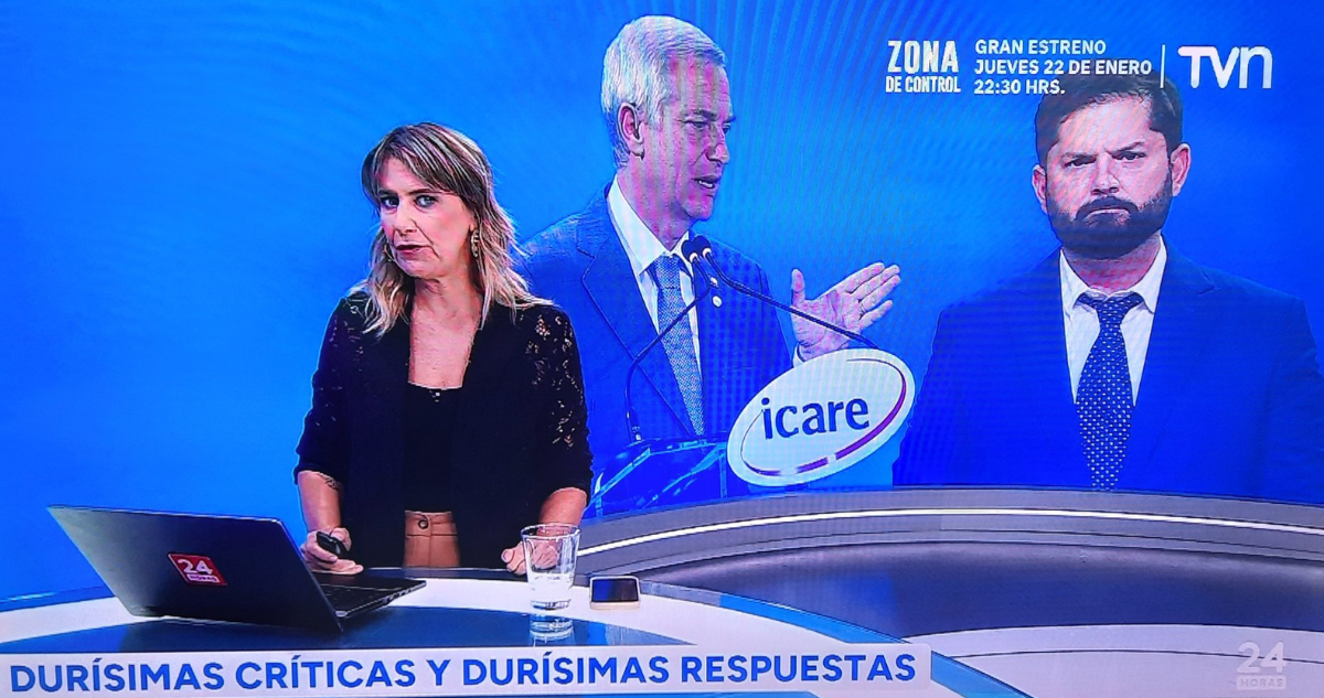 ¿Fue IA? TVN queda en evidencia al mostrar imagen de Gabriel Boric con corbata: tuvieron que borrarla