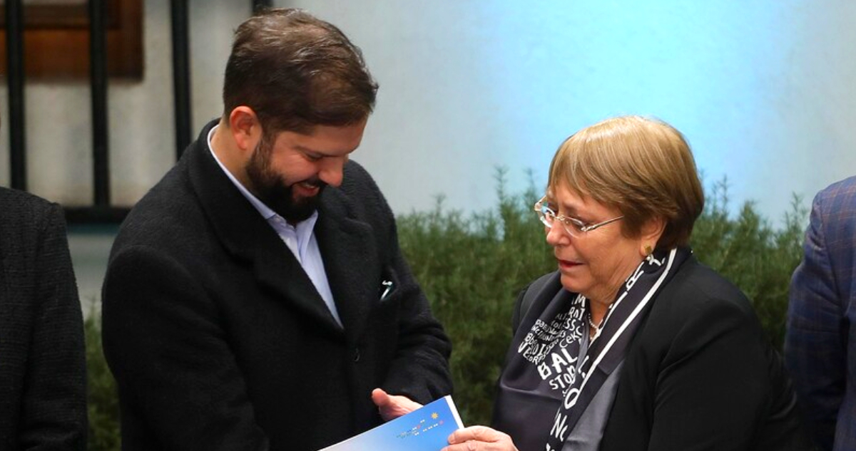 Presidente Boric confirma que oficializará candidatura de Michelle Bachelet a la ONU