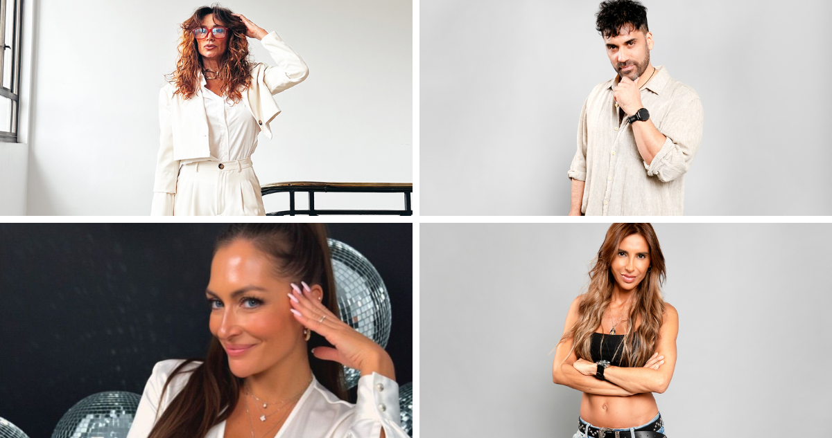 primer grupo de famosos