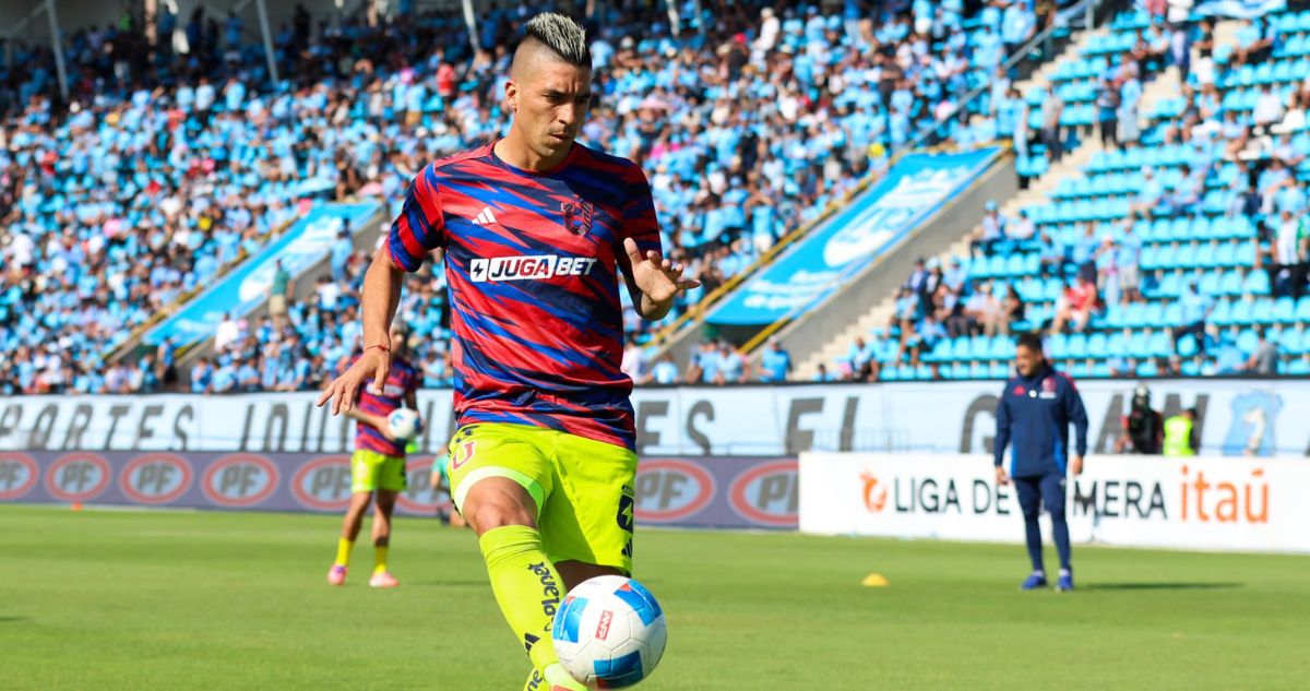 Leandro Fernández fue cortado de La U y deberá buscar club para irse a préstamo.
