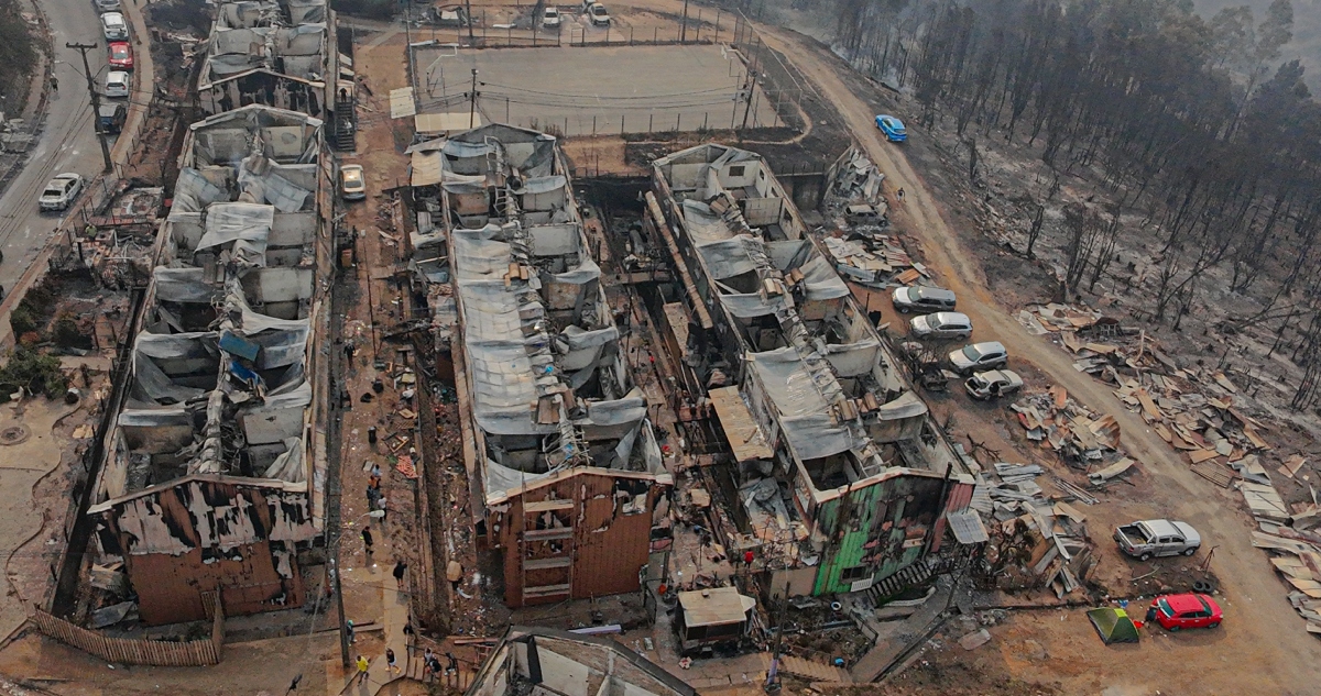 Restos óseos en departamento de Ríos de Chile