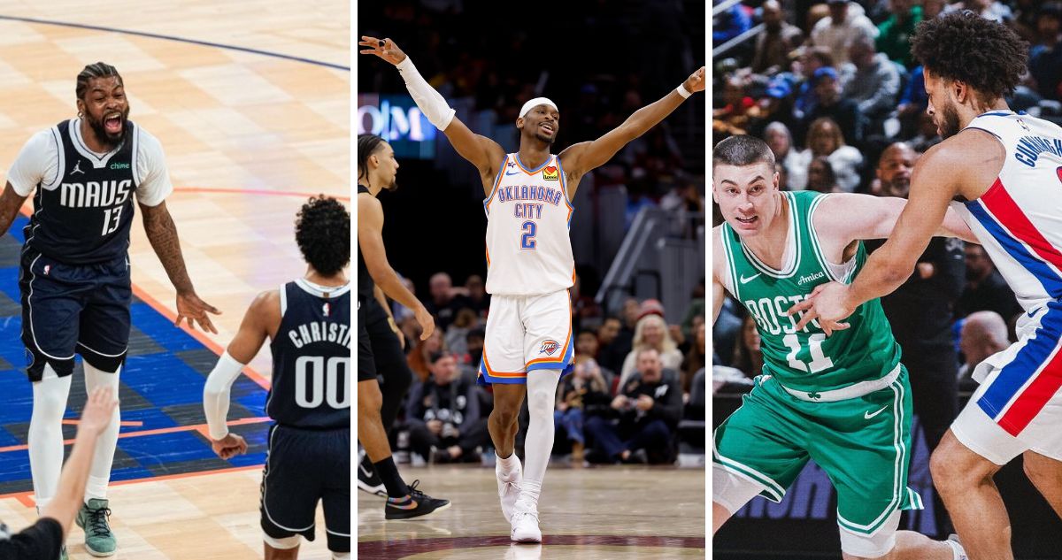 Nuggets, Thunder y Pistons celebraron en noche de NBA.