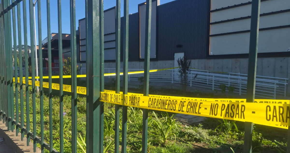 Sujetos roban tienda en las nuevas instalaciones del Mall Mirador Bío Bío en Concepción