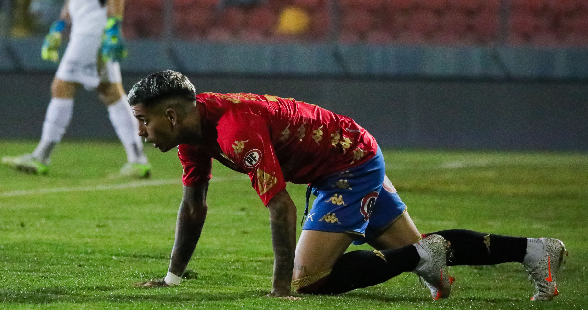 Rodrigo Piñeiro jugando para Unión Española