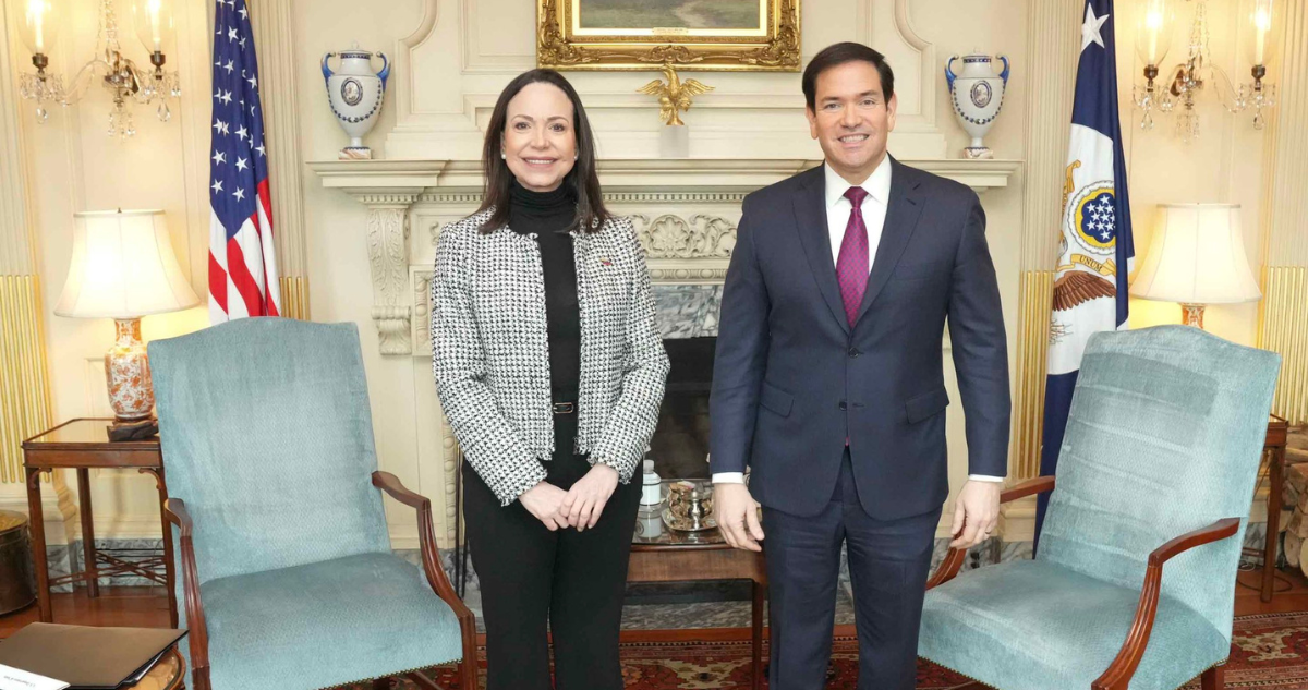 Marco Rubio abre la puerta a María Corina y afirma que la transición en Venezuela llevará tiempo