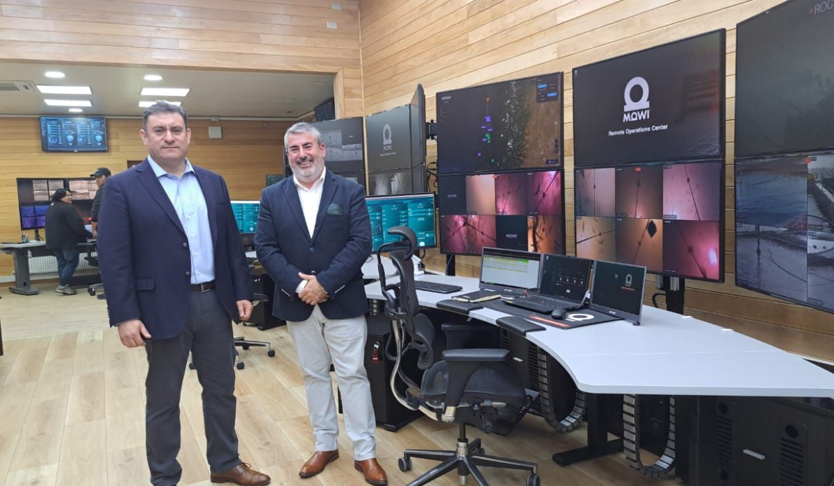 Instalan en Chonchi moderna sala de operaciones acuícola para alimentación y monitoreo remoto de peces