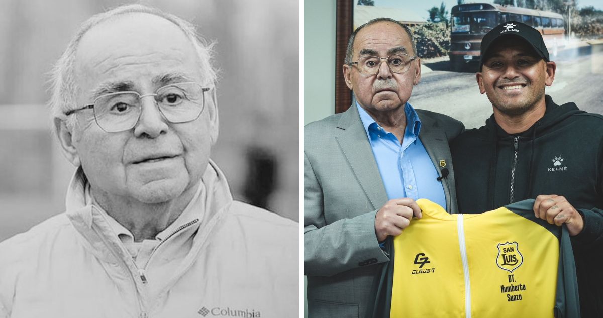 Murió César Villegas Urrutia, presidente de San Luis de Quillota.