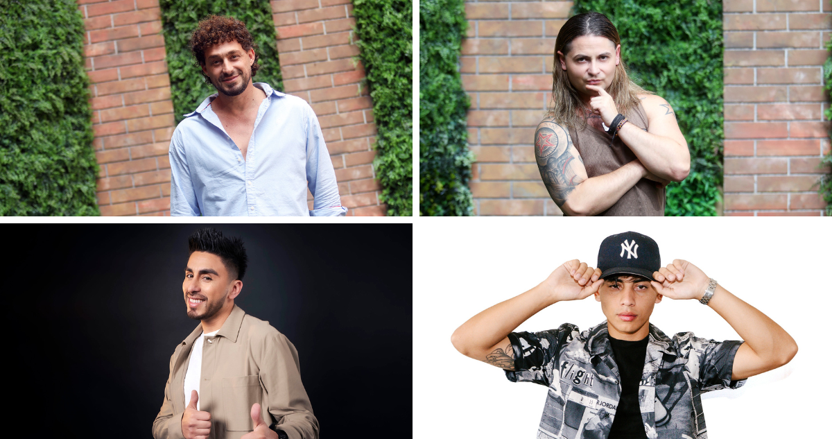 segundo grupo de famosos