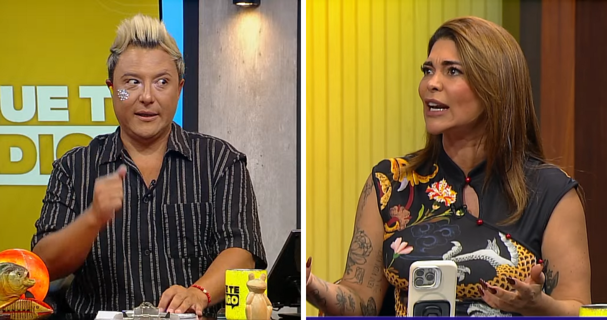 Sergio Rojas y Antonella Ríos