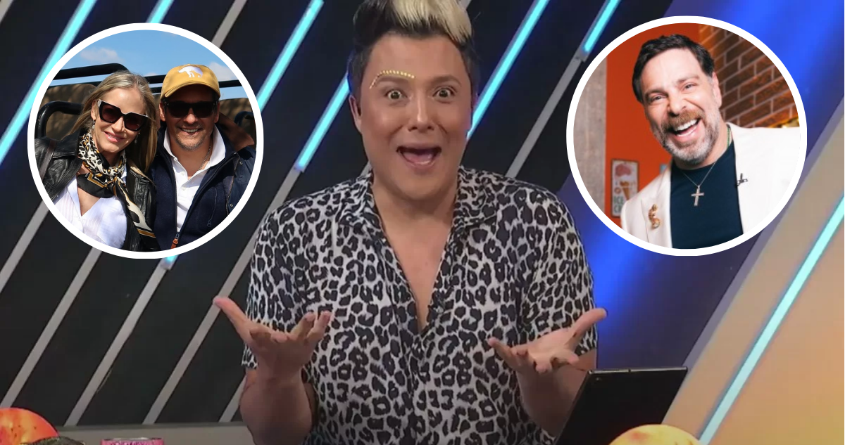 Sergio Rojas, José Antonio Neme, y Marcela Vacarezza junto a Rafael Araneda